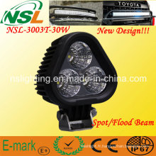 Haute puissance 30W LED CREE LED Lumière de conduite Lampe de travail Lazer Étoile Discovery Triade Flood NSL-3003t-30W